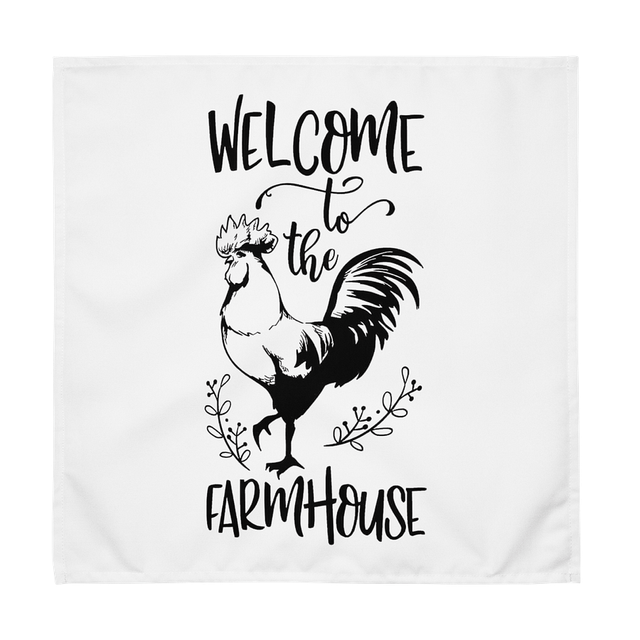 Rustic Rooster Cloth Napkin Set (4) product image (3)