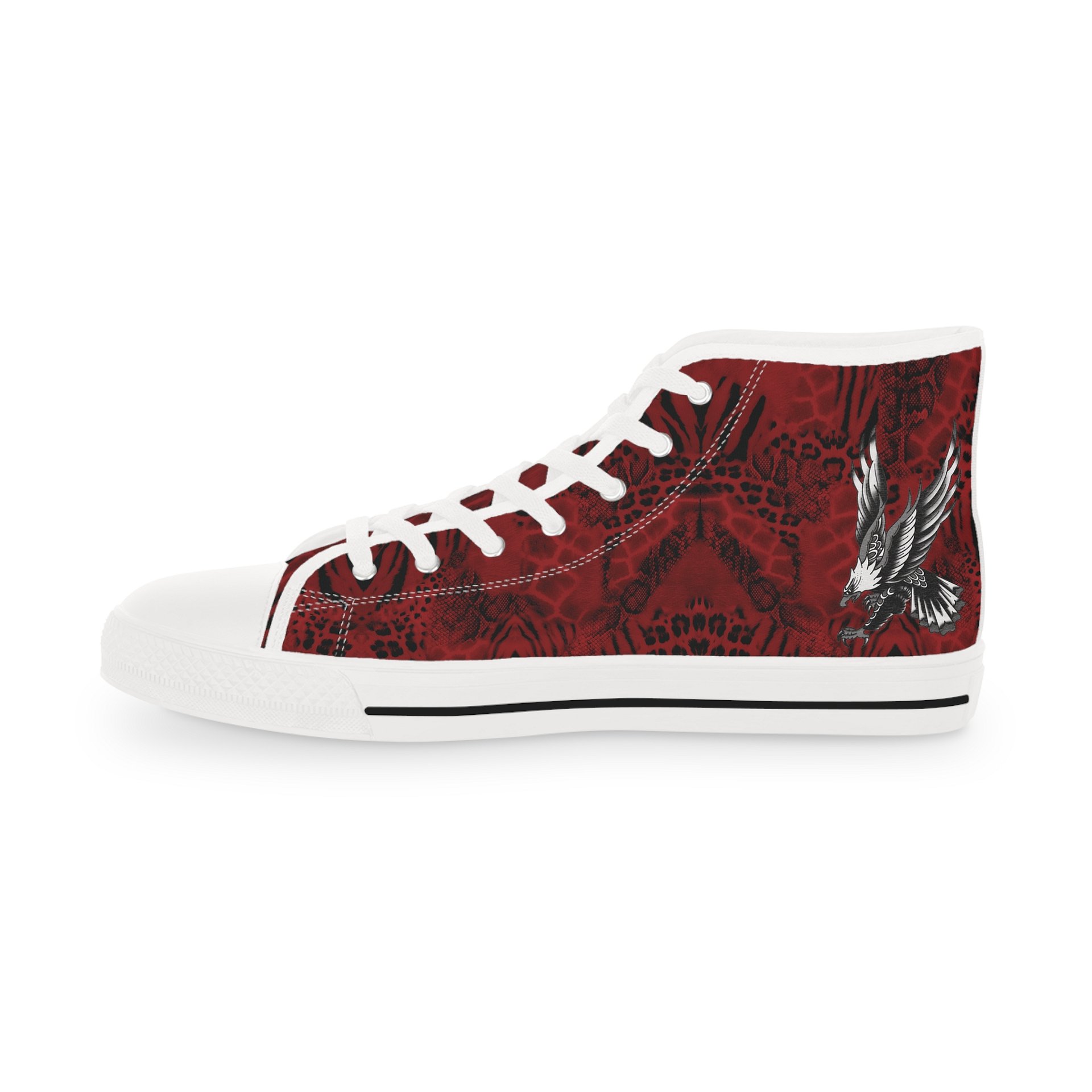 MW ANIMAL PRINT HIGH TOP SNEAKERS (RED) product image (5)