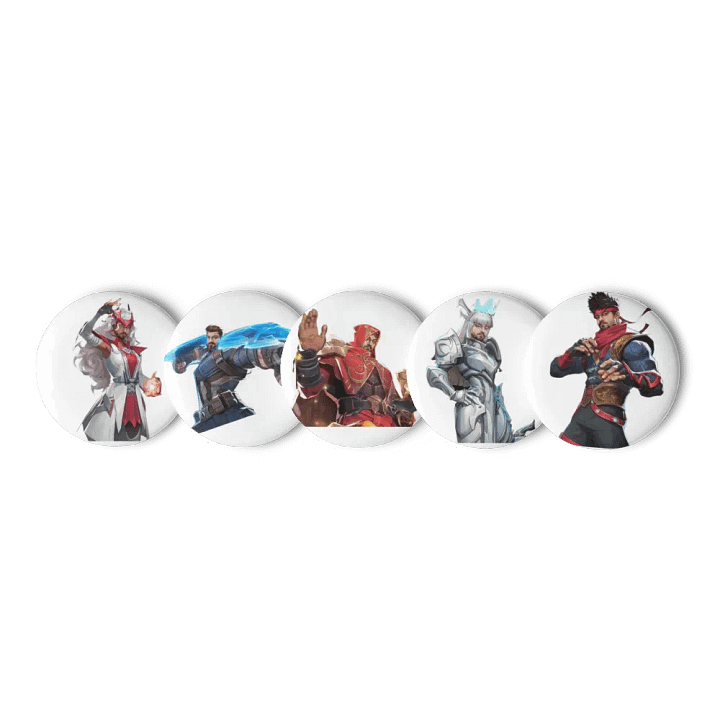 Nerd Avengers Button Set product image (1)