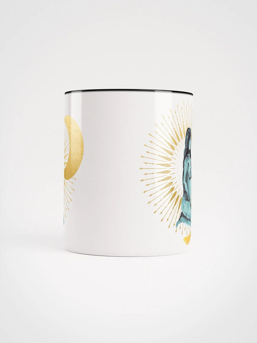 Goddess Golden Moon in Teal with Black Handle product image (9)