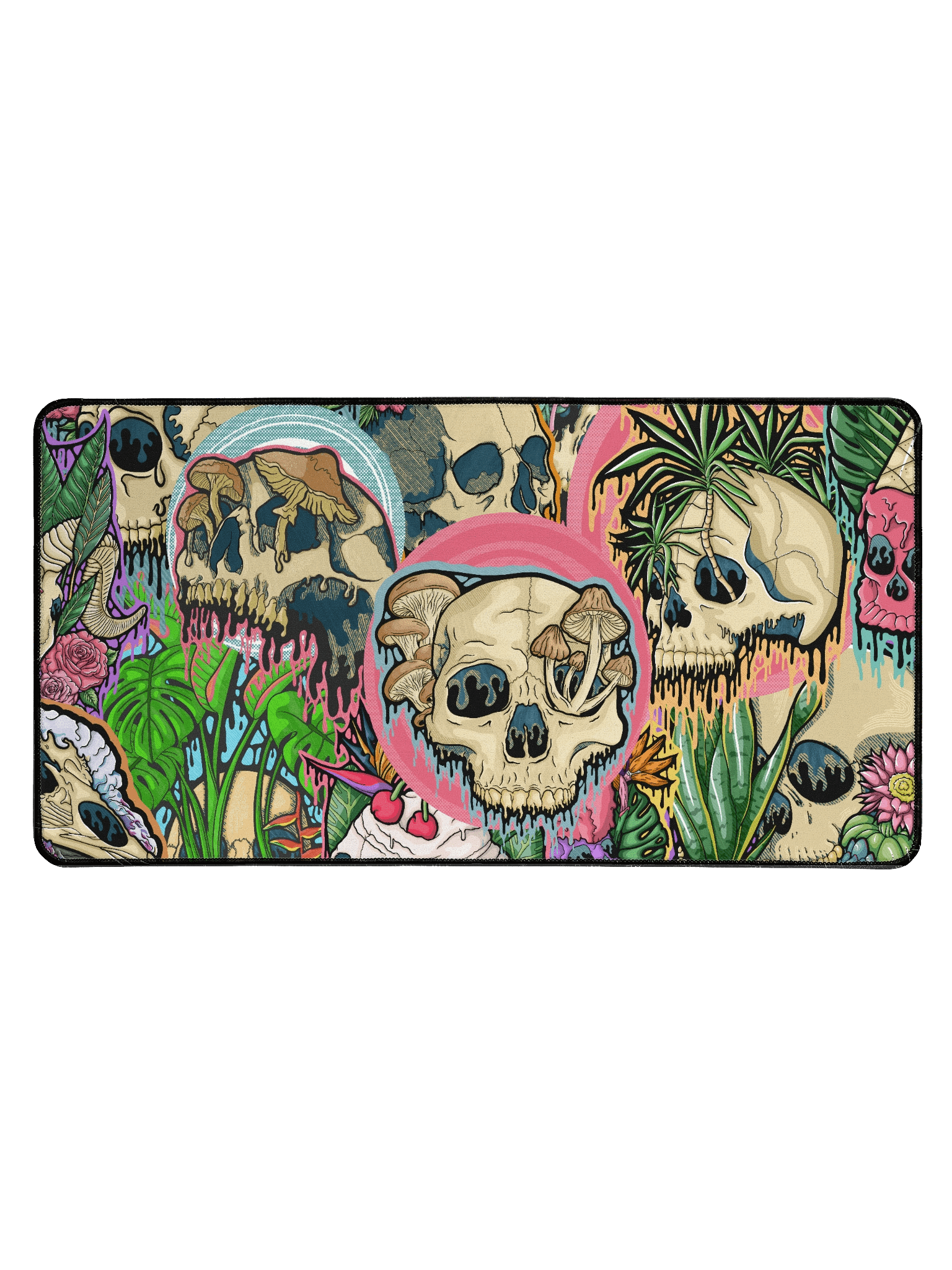 Drippy Skulls Gaming Mousepad product image (1)