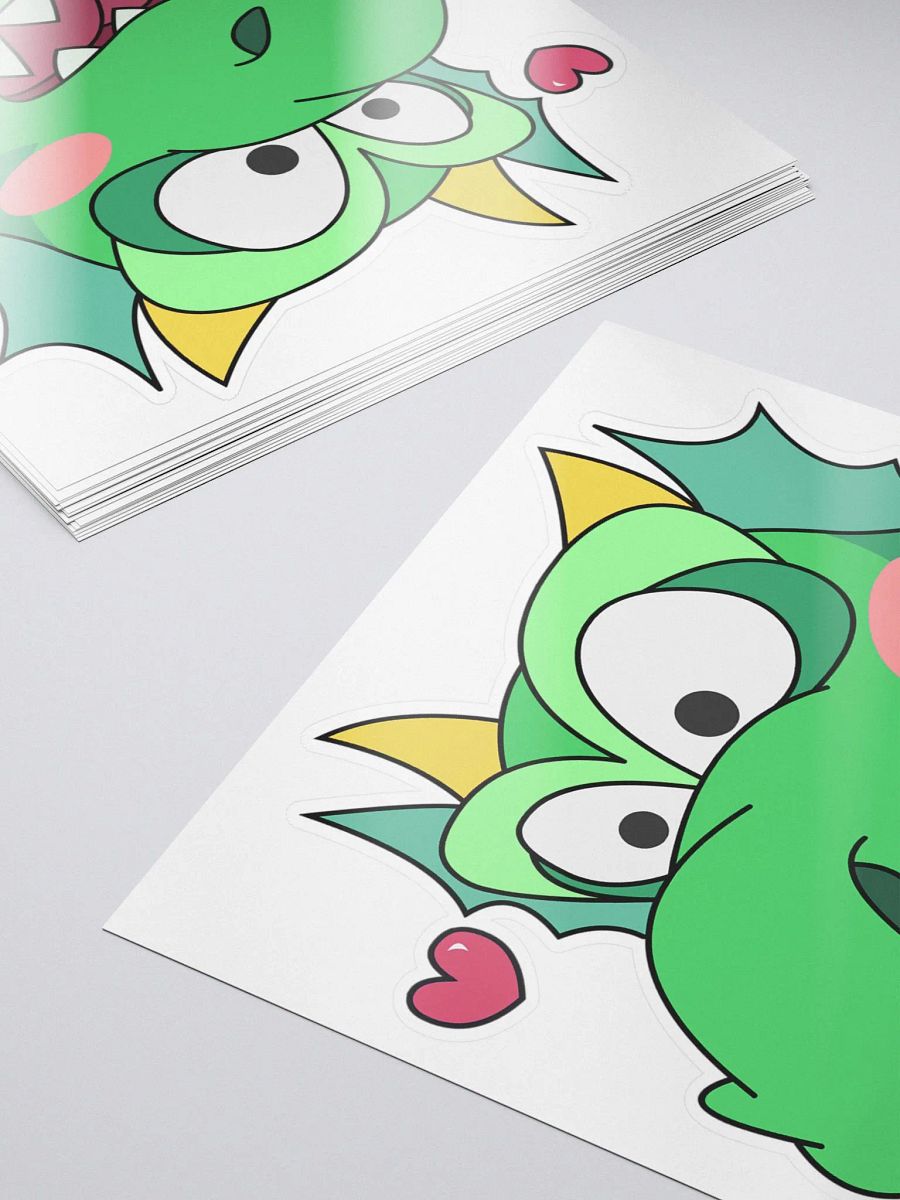 Love Dragon Green Sticker product image (5)