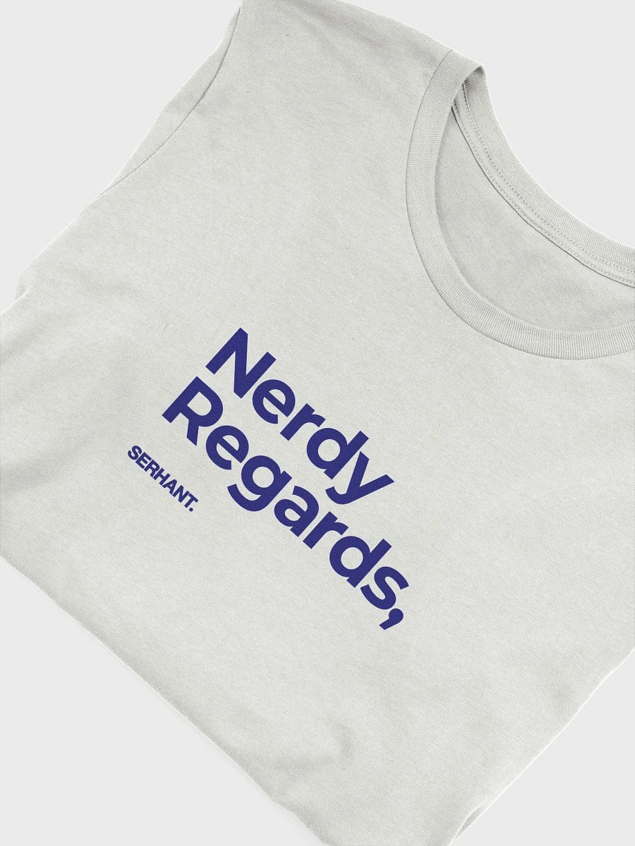 S. Nerdy Regards Grey T-Shirt product image (5)