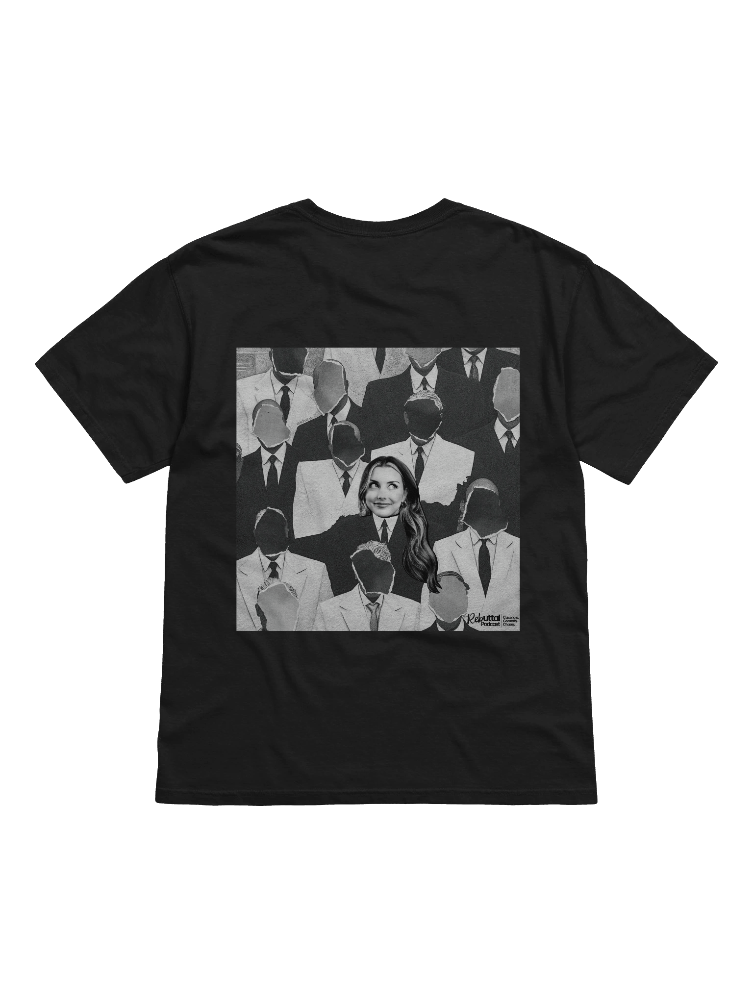 Listen To Your Lawyer Mics Black T-Shirt product image (2)