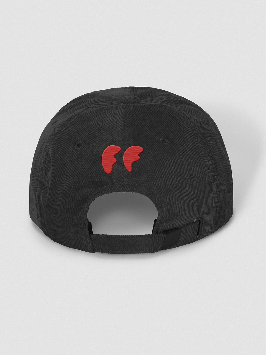 Red FF · corduroy dad hat product image (2)