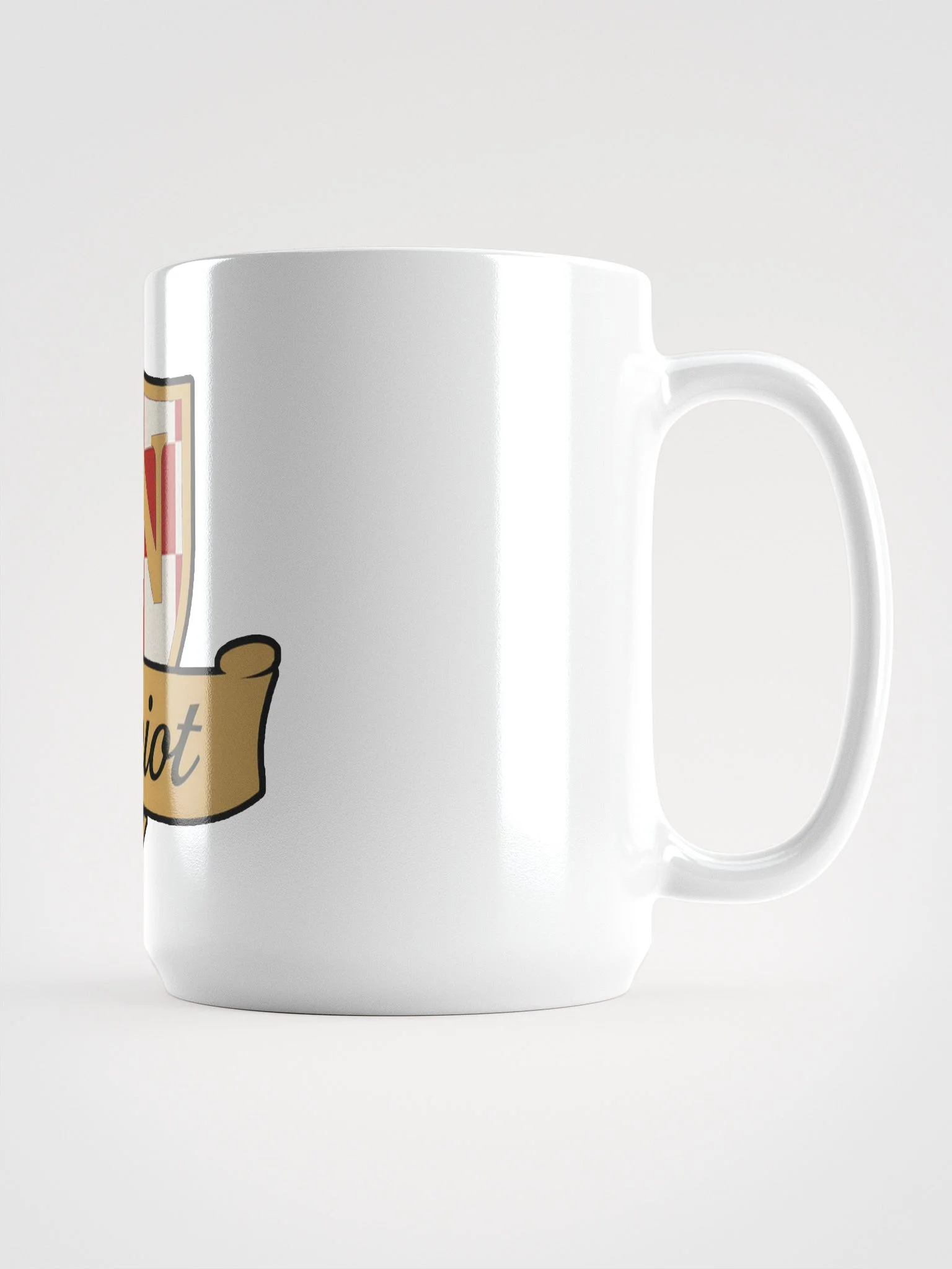 Patriot Shield White Glossy Mug product image (2)