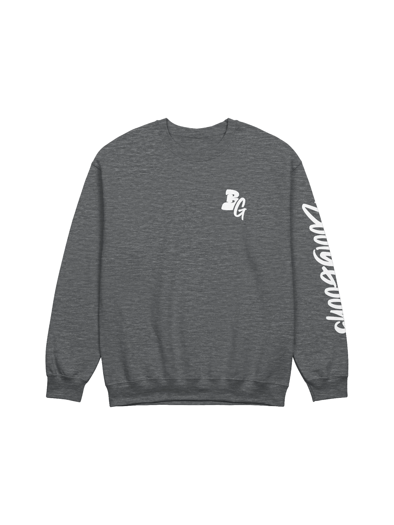 Graffiti Initial Sleeve Print Crewneck product image (1)