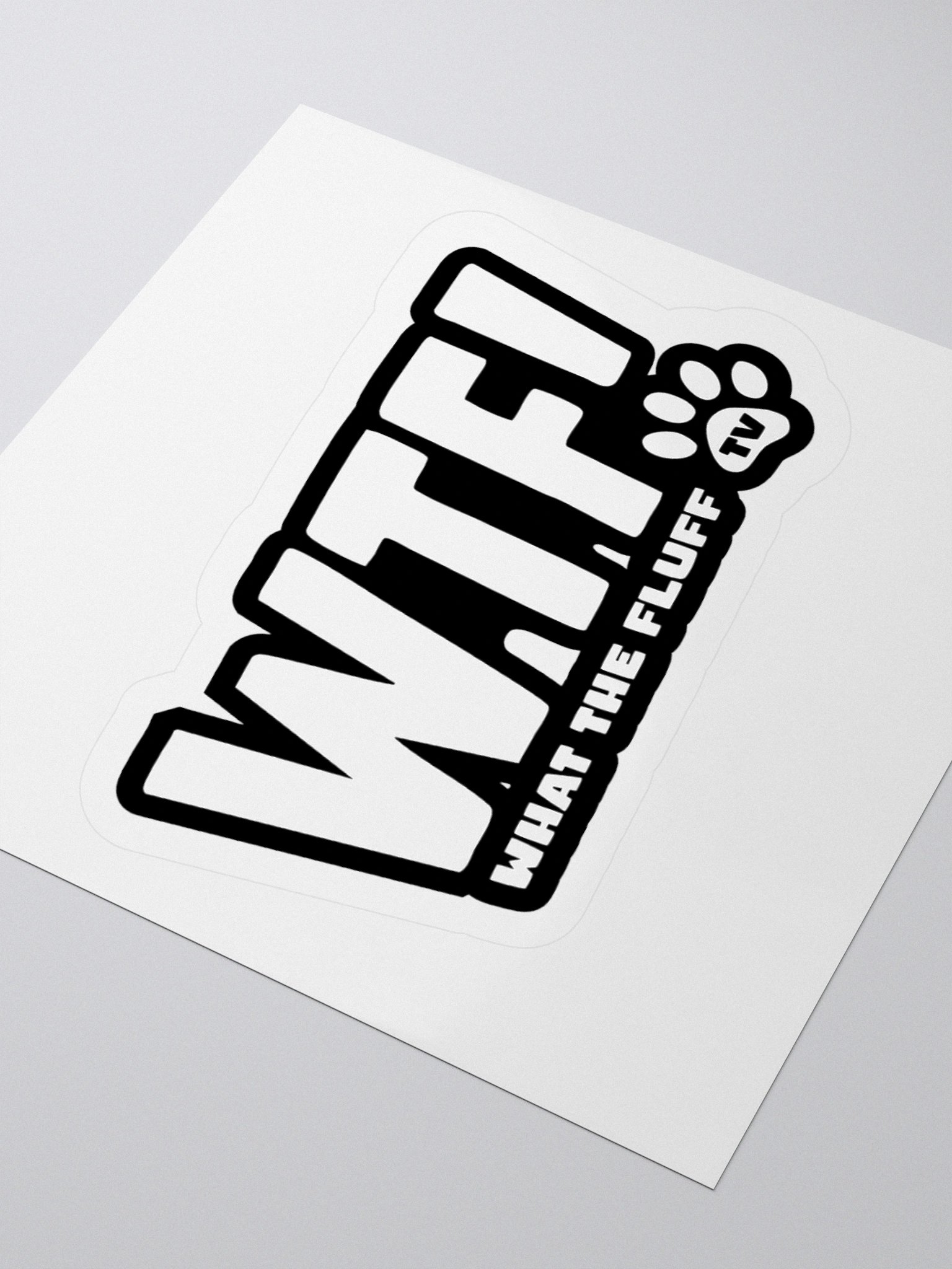 WTF! TV Kiss Cut Stickers product image (6)