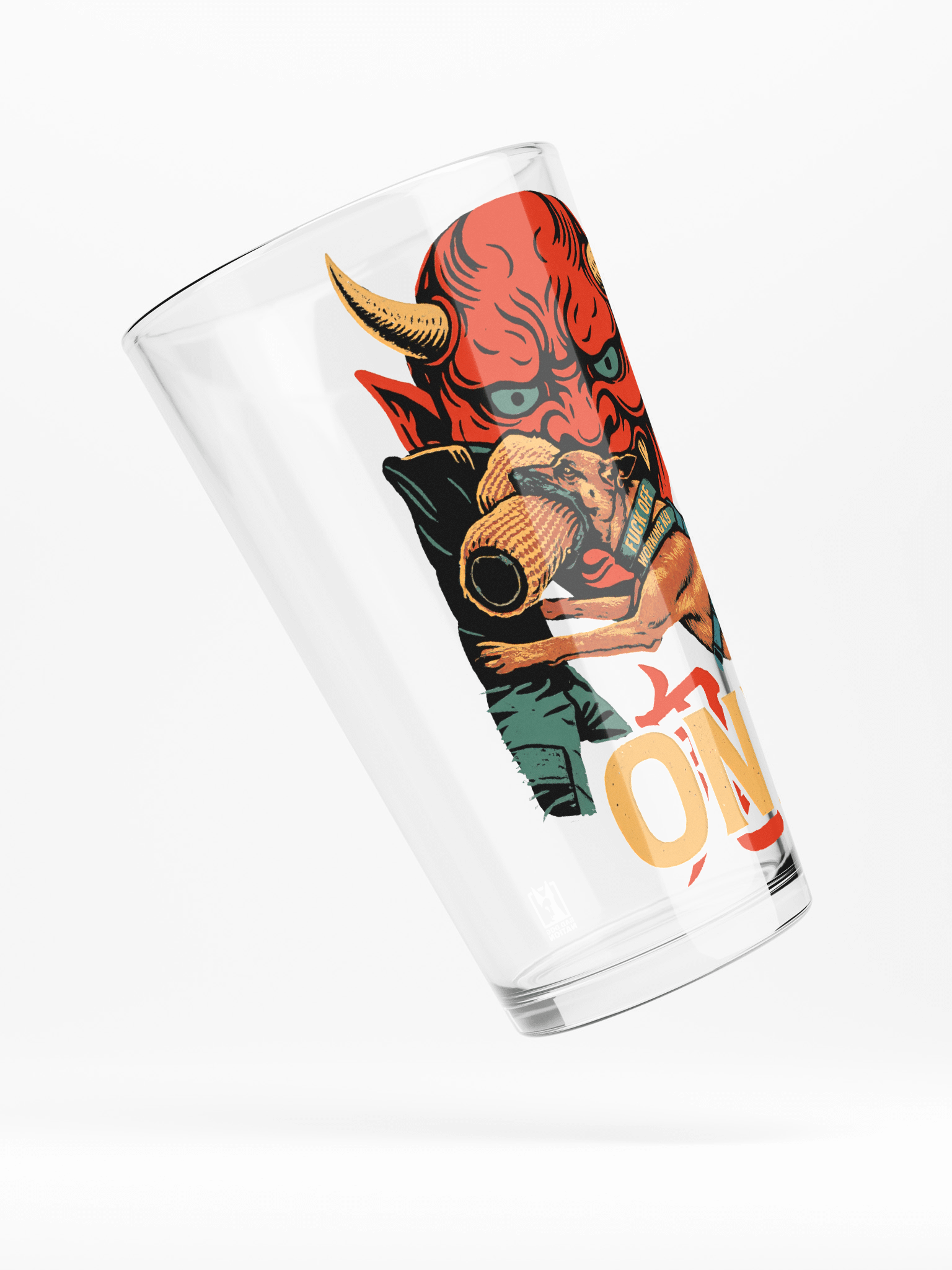 Oni Bite Shaker Pint Glass product image (4)