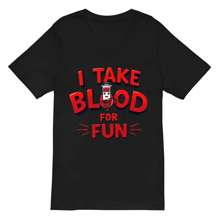 Bloody Fun V-Neck Tee product image (3)