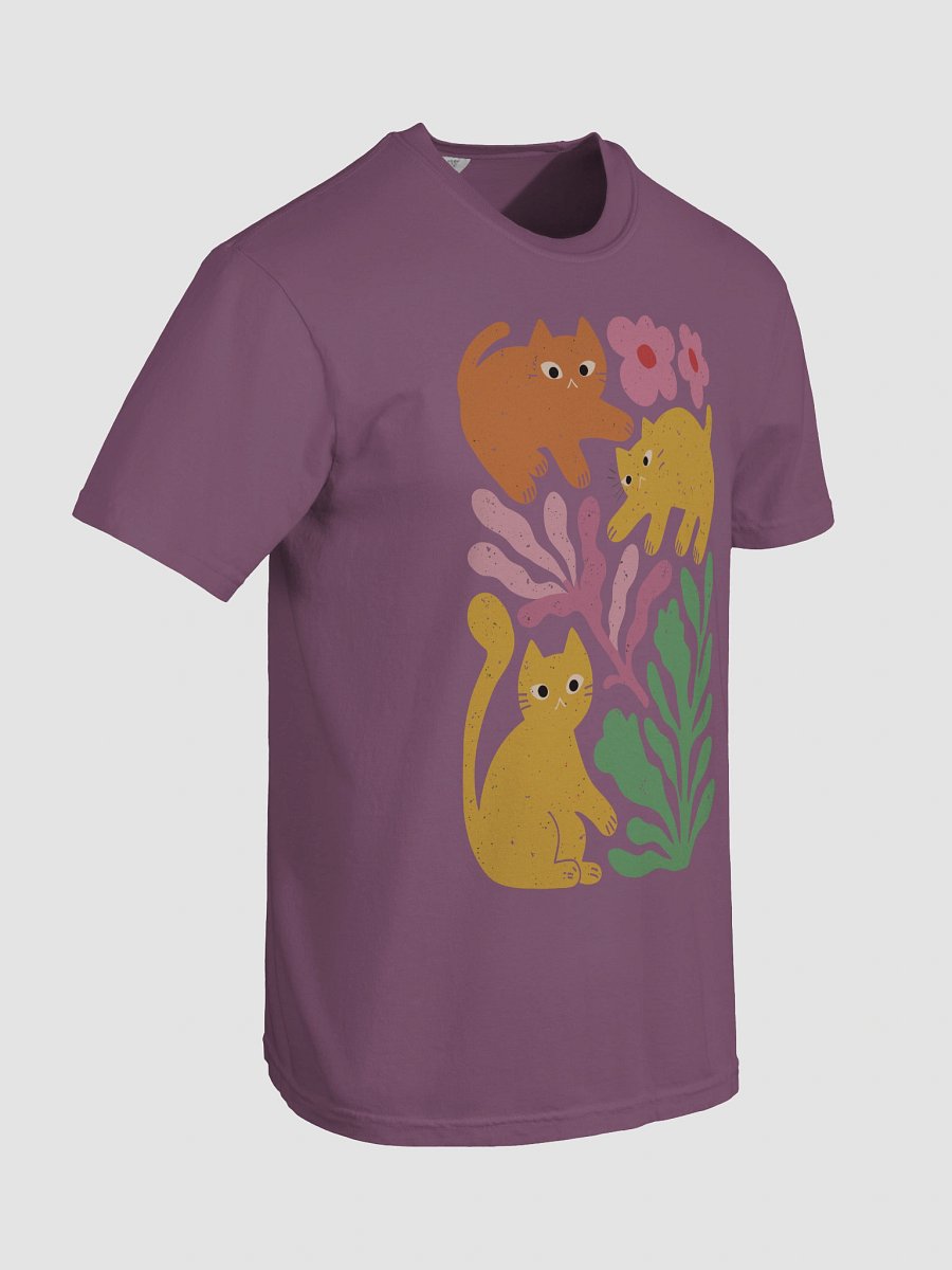Whimsical Feline Trio T-Shirt product image (6)
