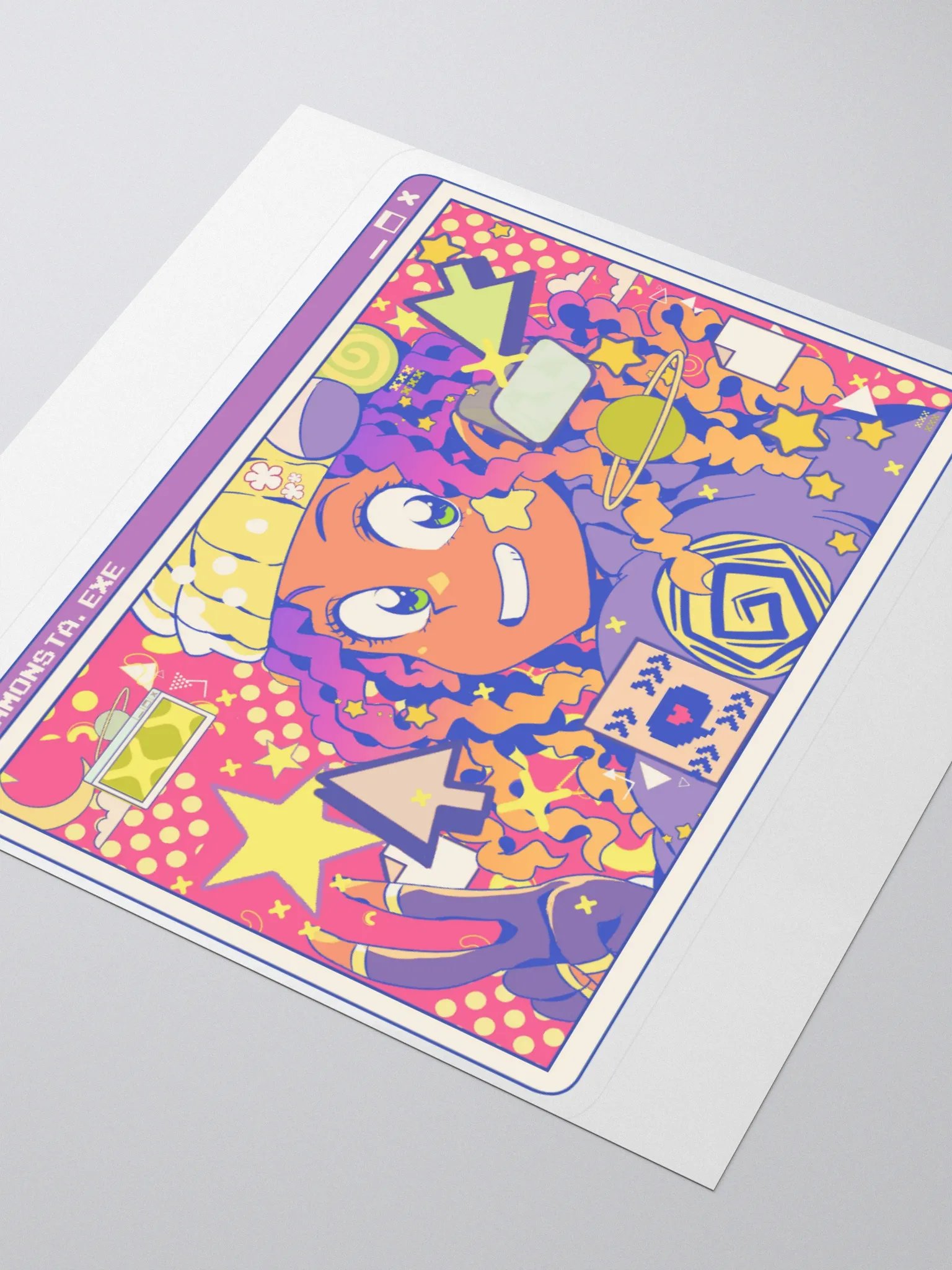 Sunset What is Today? Kiss-Cut Sticker product image (3)