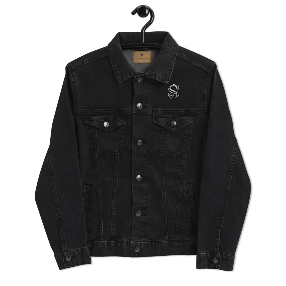 Skunk Graphic Denim Jacket product image (7)