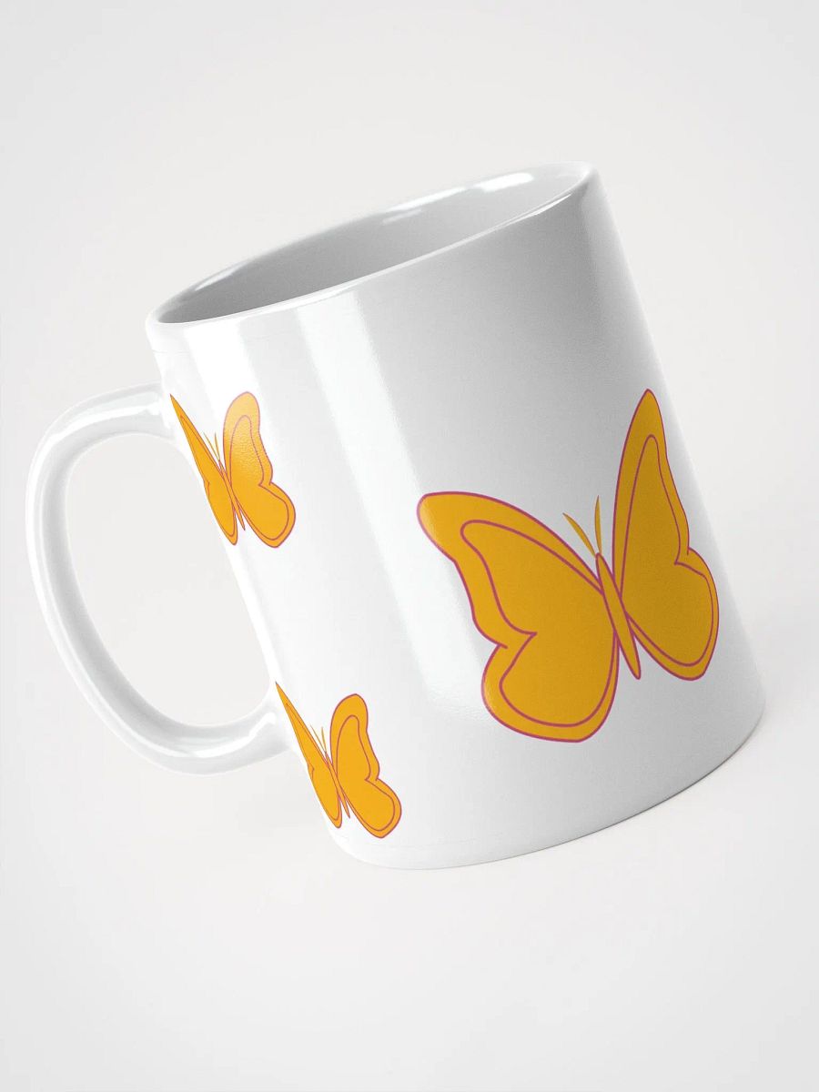 Orange Butterfly Symphony Mug product image (8)