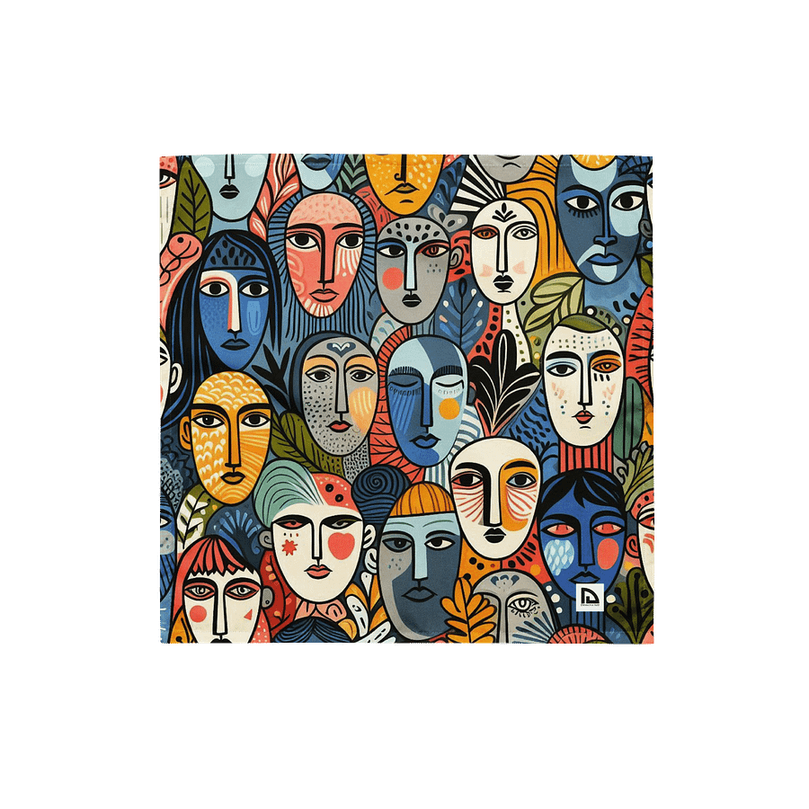 Faces Art Bandana product image (1)