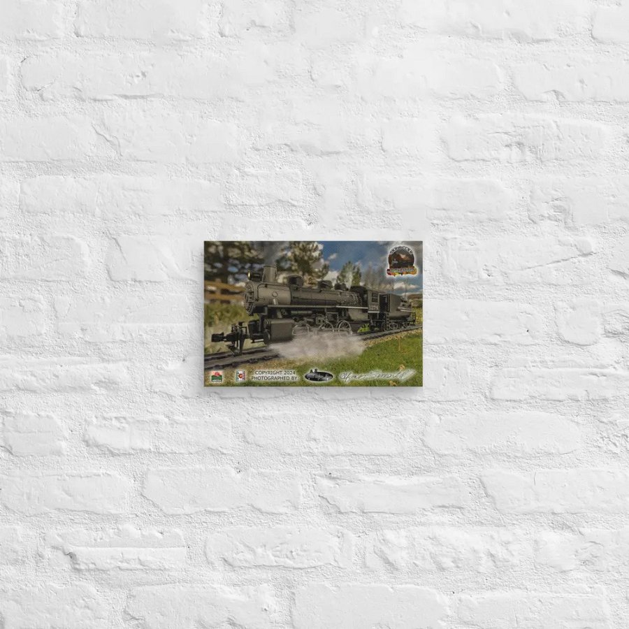 SADDLE ROCK RIDGE & COPPERLEAF CANYON RAILROAD CANVAS PRINT product image (12)