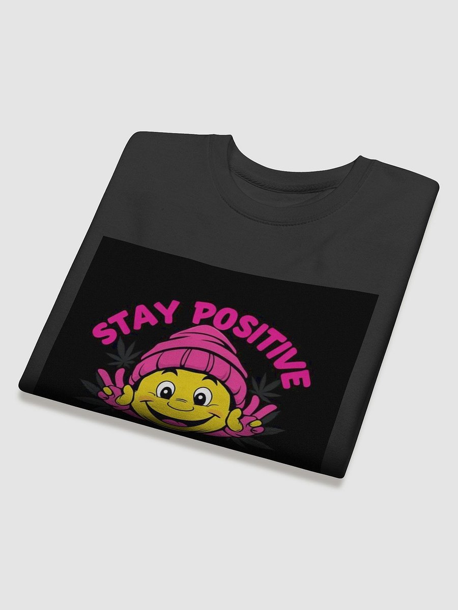 Stay Positive Smiley Face Premium Sweatshirt product image (32)
