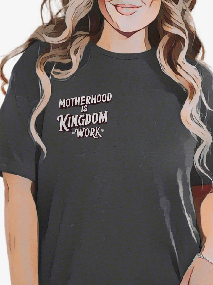 Motherhood Is Kingdom Work Hearts product image (1)
