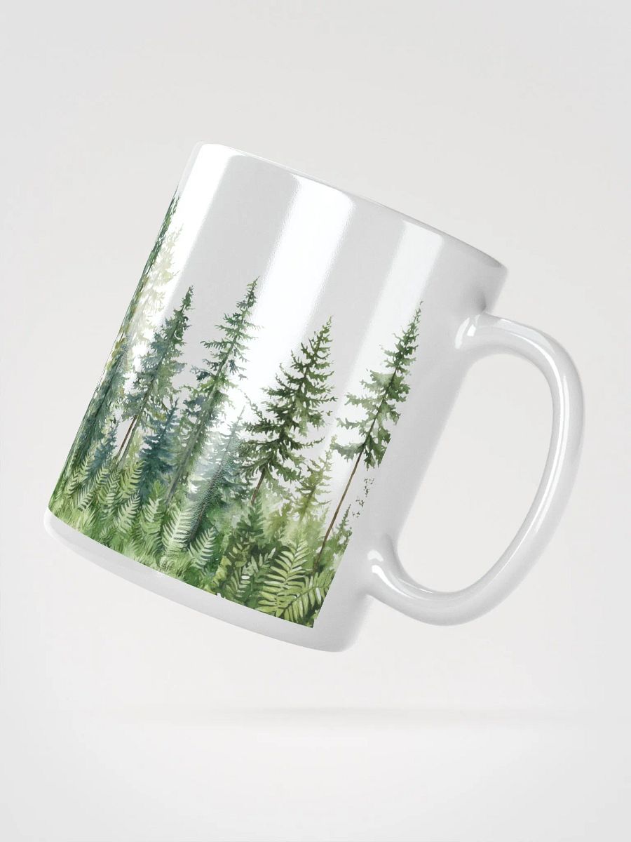 Enchanted Forest White Glossy Mug product image (4)