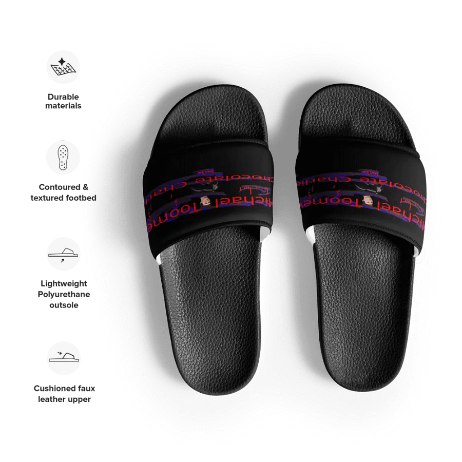 Michael Toomey As Chocolate Charlie 00 - Black - Women's Slides product image (12)