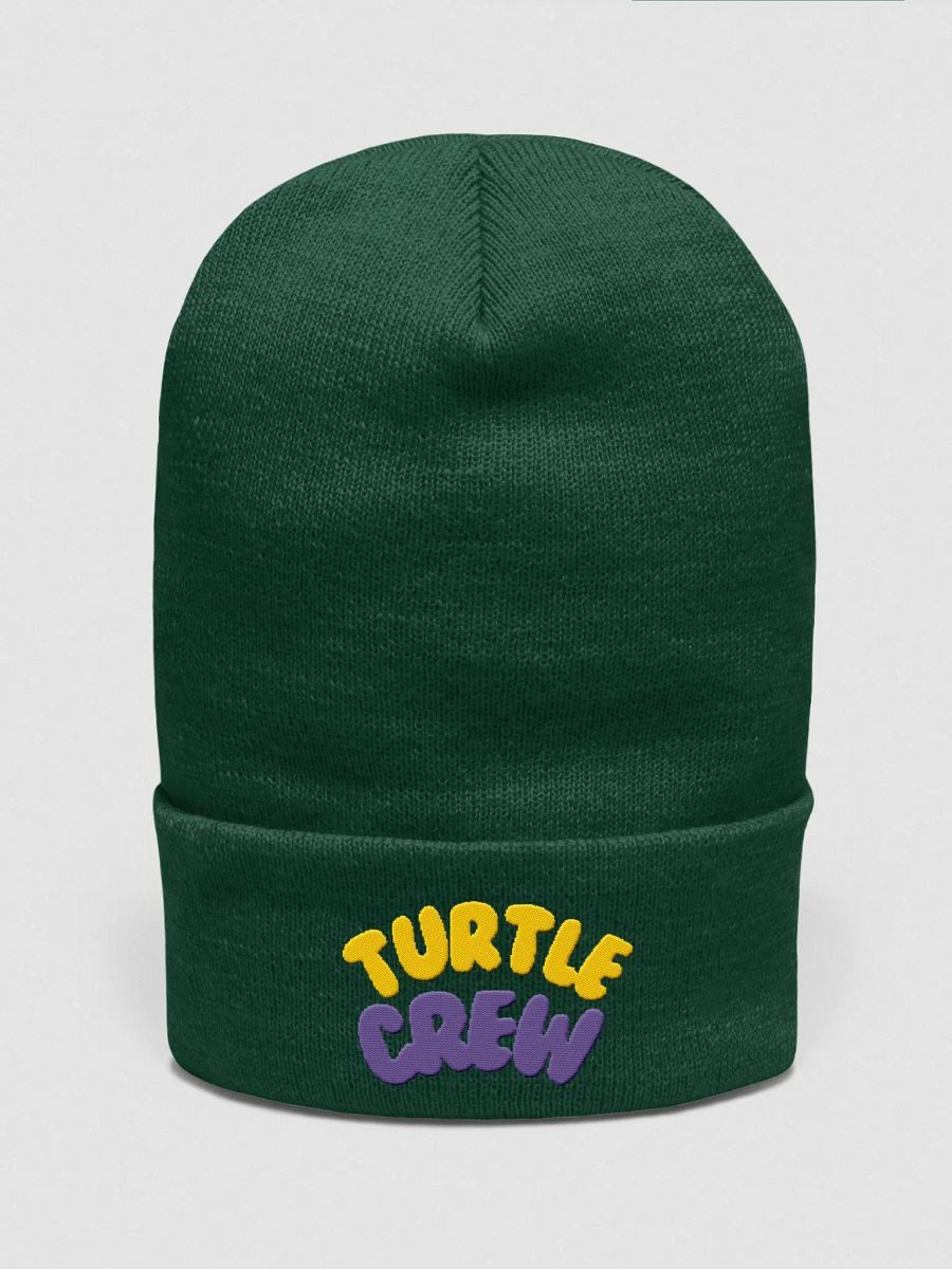 Green Turtle Crew Winter Beanie product image (1)