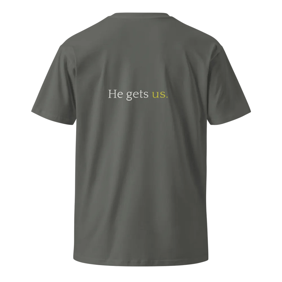 Epicurus Gets Us (As Colour Unisex Premium T-Shirt) product image (2)