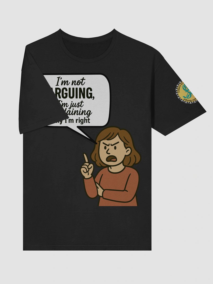 I'm not Arguing (Female) Gildan Unisex Softstyle T-Shirt Dark Colors product image (5)