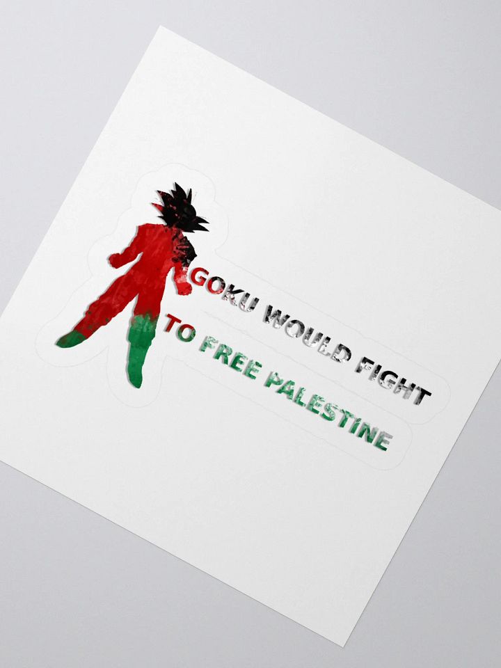 Goku Would Fight For Palestine product image (6)