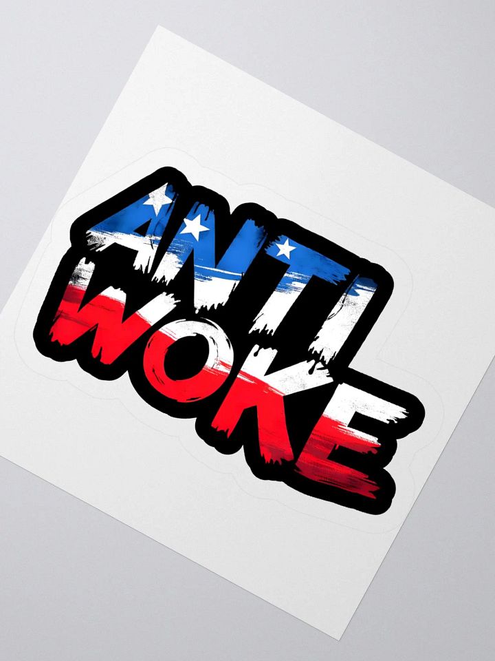 Sticker: Anti Woke product image (4)