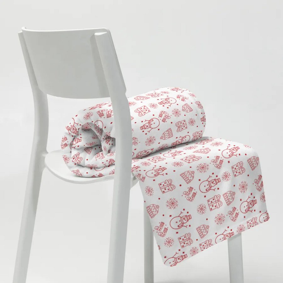 Red And White Christmas Blanket product image (8)