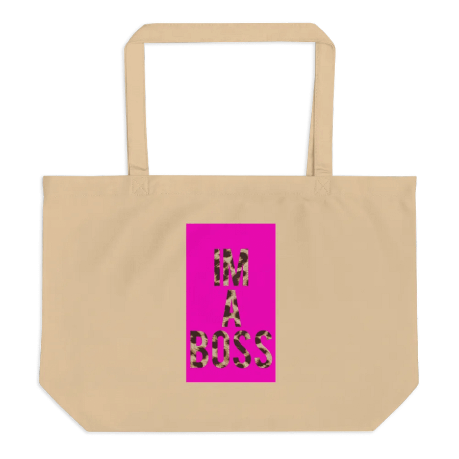 IM A boss tote bag product image (1)