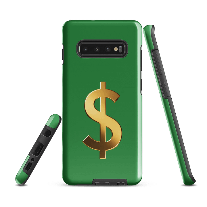 Golden Dollar Sign Samsung® Tough Case product image (5)