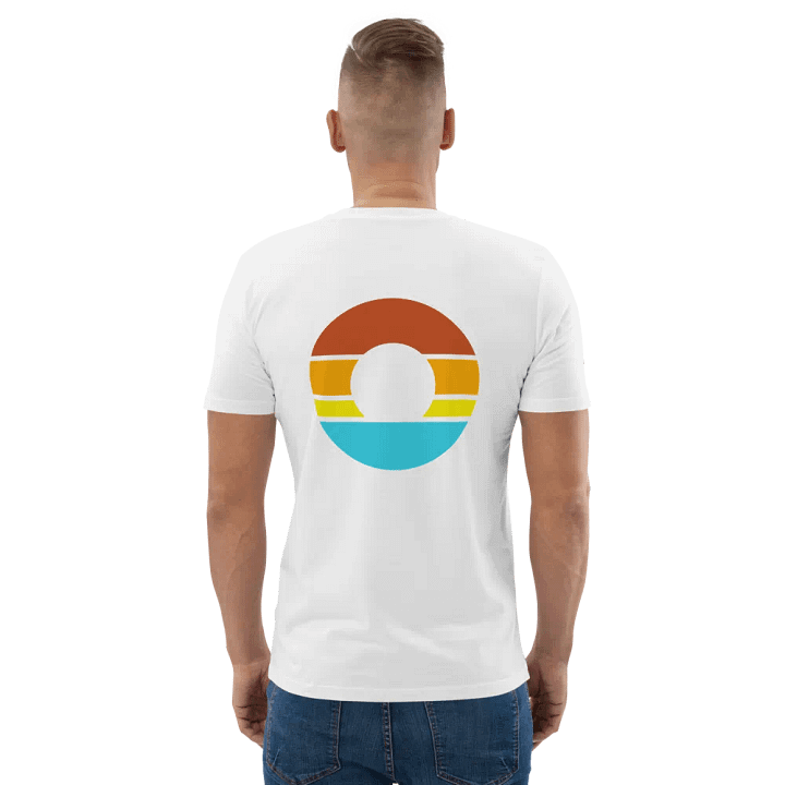 Classic White Sunset Logo T product image (2)