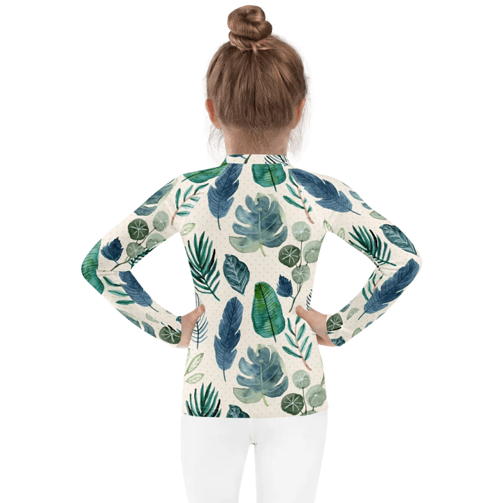 Botanical Bliss Kids Rash Guard product image (2)
