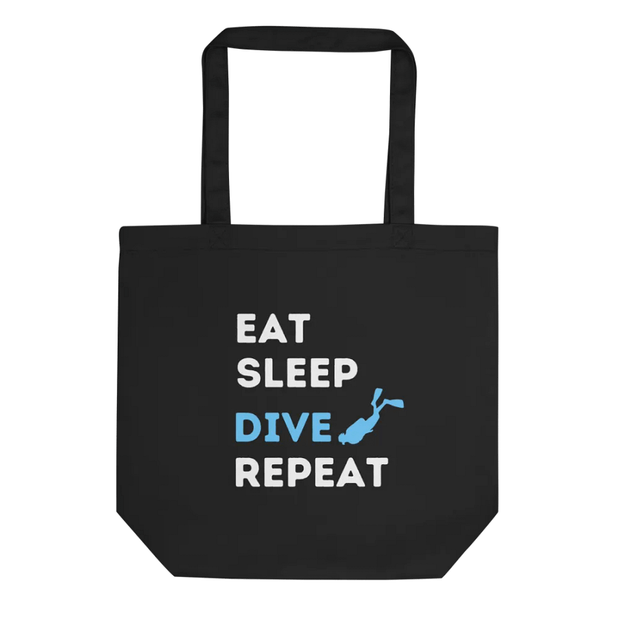 Eat Sleep Dive Repeat Tote Bag product image (2)
