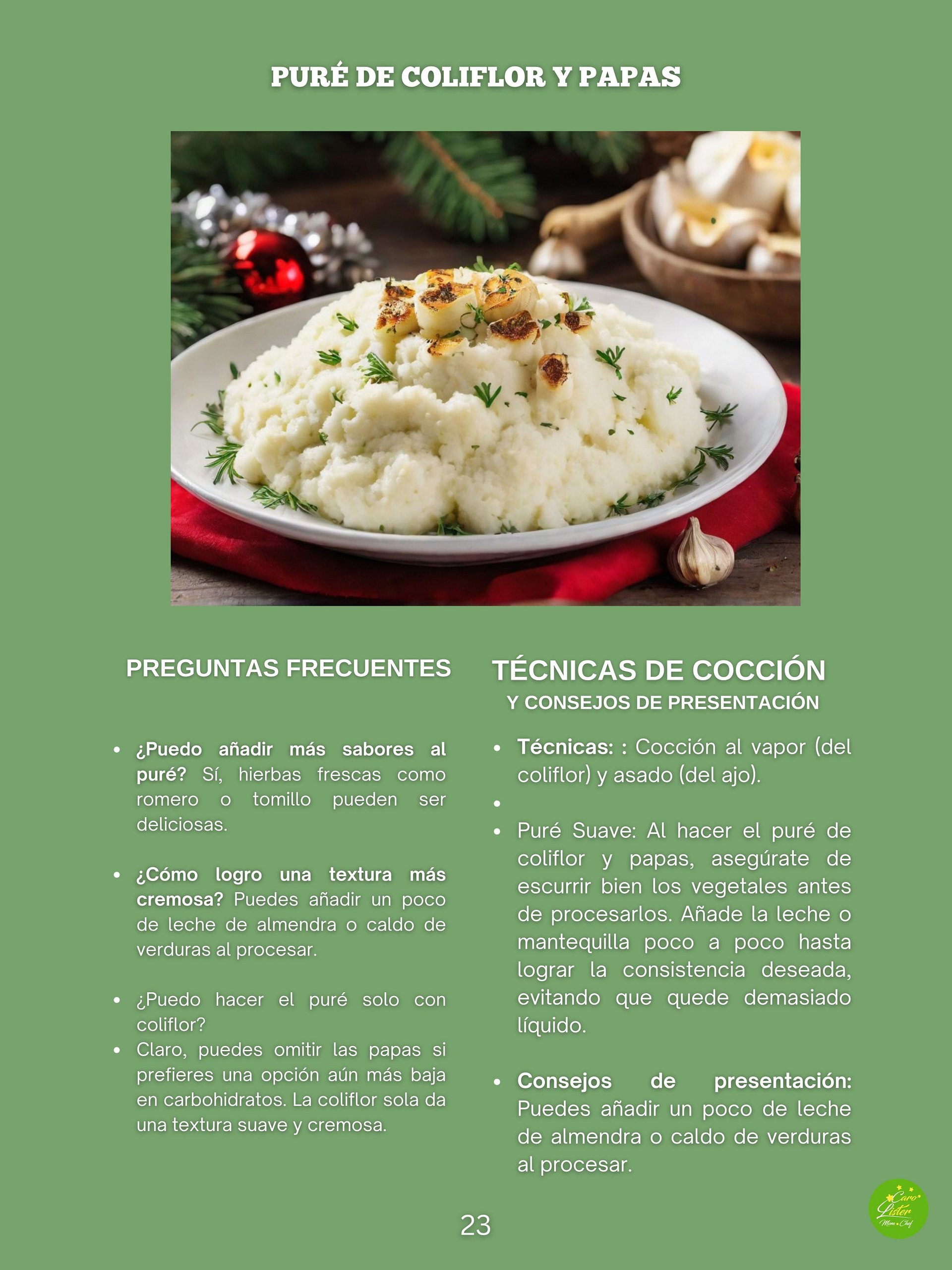 Fiesta y Sabor | Recetas y Consejos para Disfrutar Más y Preocuparte Menos en tus Cenas Festivas product image (3)