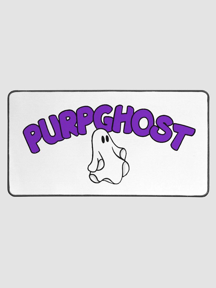 PurpGhost 15.5" x 31.5" Desk Mat product image (1)