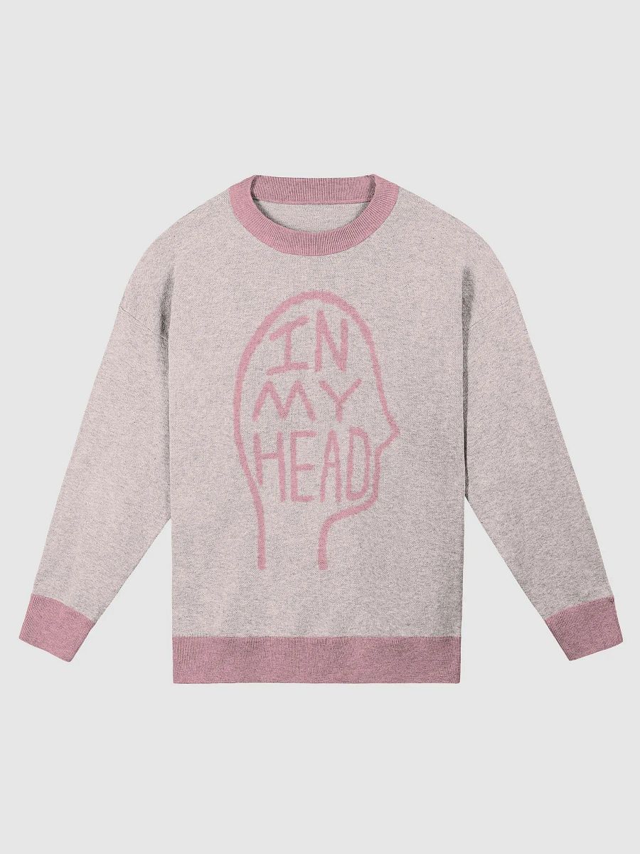 In My Head (duotone pink) knitwear crewneck product image (5)