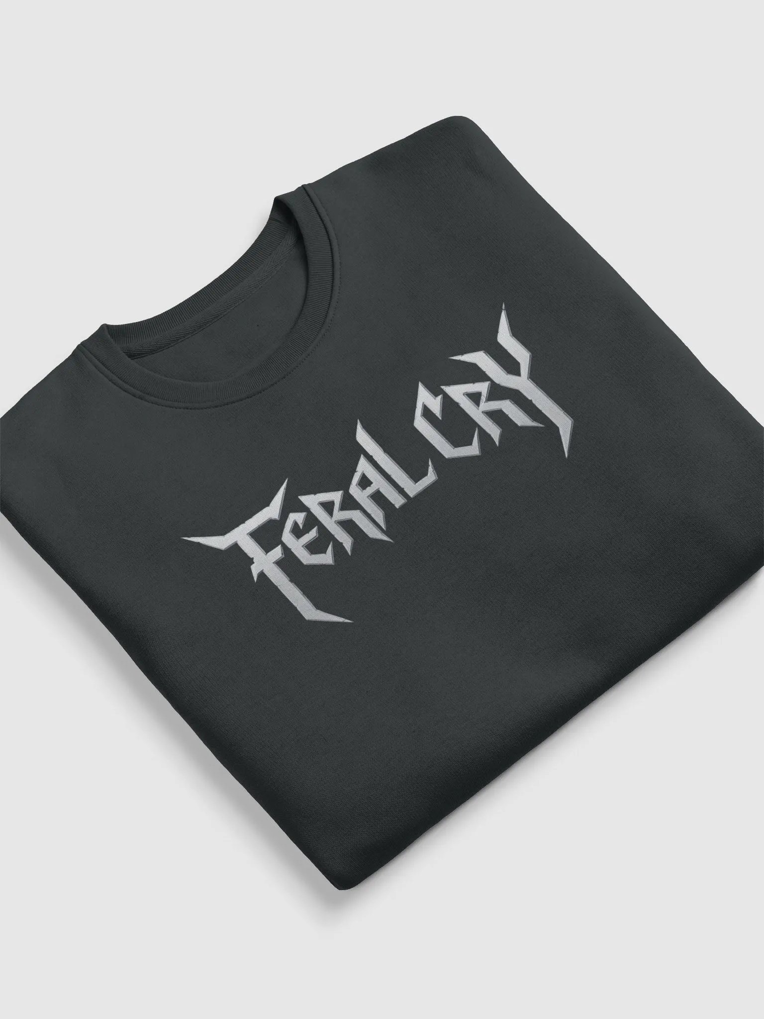 Feral Cry Metallic Logo Unisex Sweatshirt product image (3)
