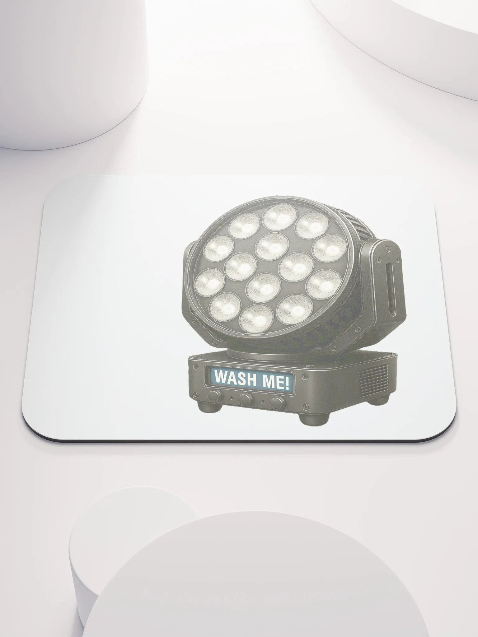 Theatrically Jerry: "Wash Me" Moving Head Stage Wash Light Mouse Pad product image (1)