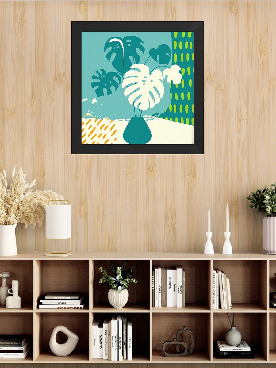 Monstera Charm Framed product image (41)