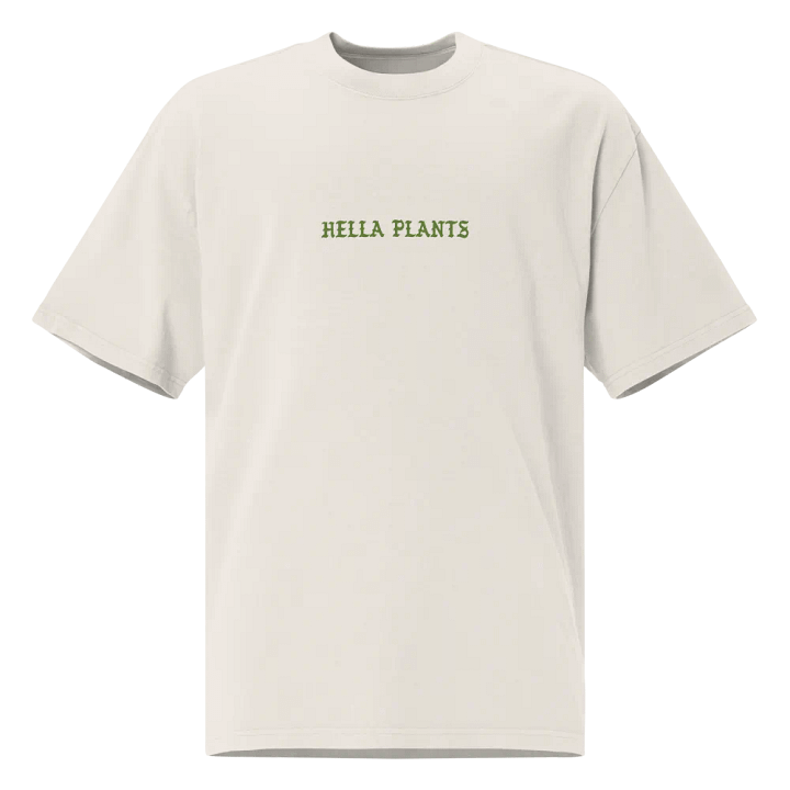 HELLA PLANTS oversized unisex tee product image (1)
