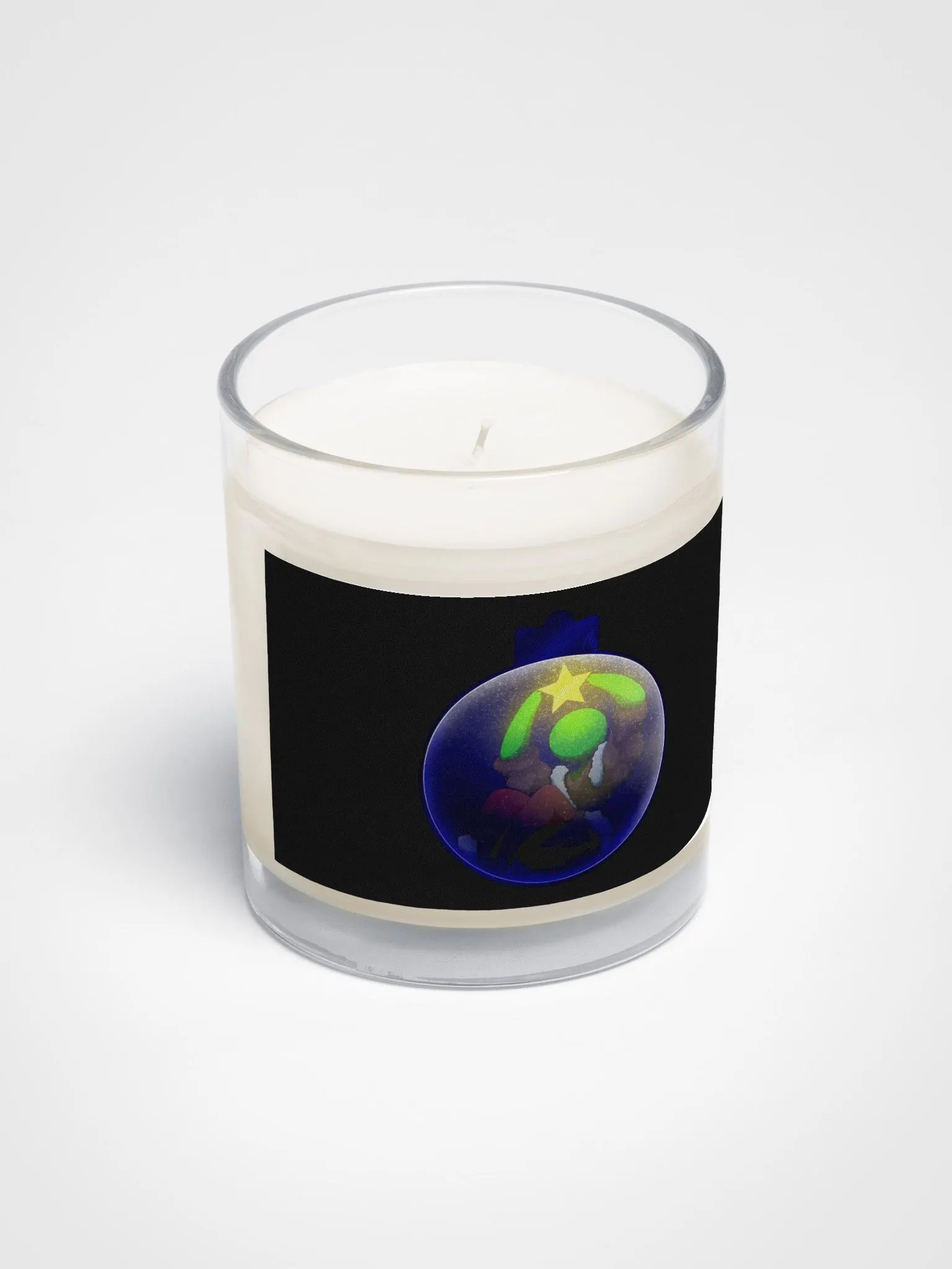 alan becker green christmas candle product image (2)