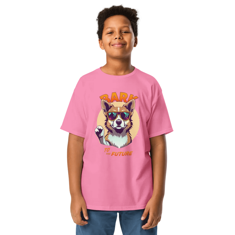 BARK to the Future Youth Tee (Unisex Kid's) product image (6)