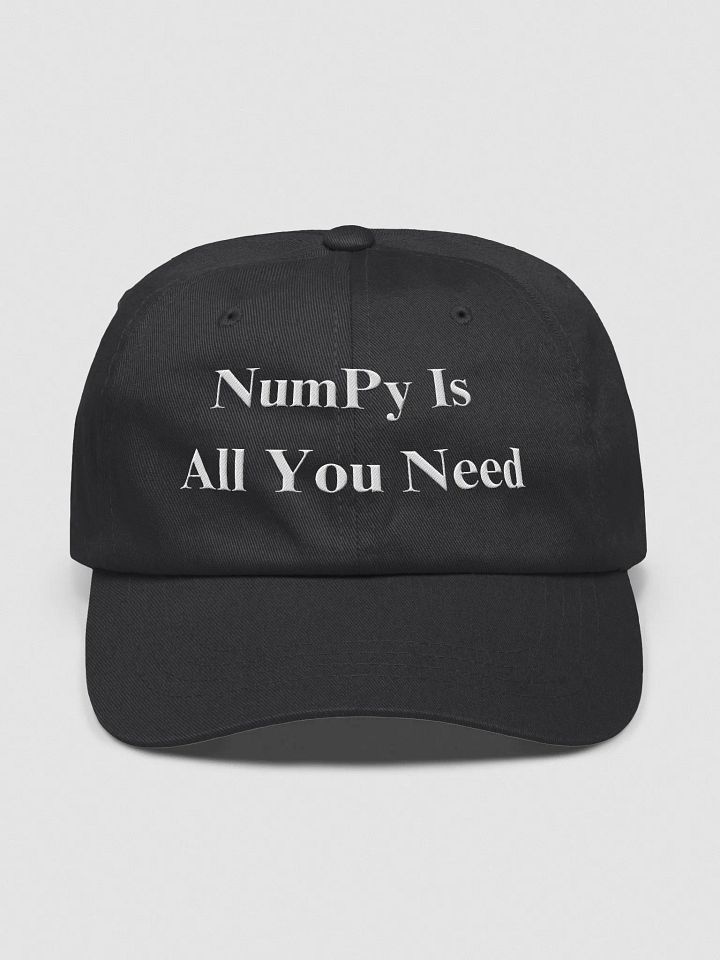NumPy is all you need hat product image (1)