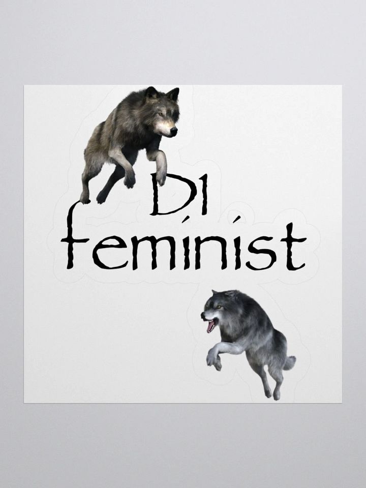 D1 Feminist Stickers product image (1)