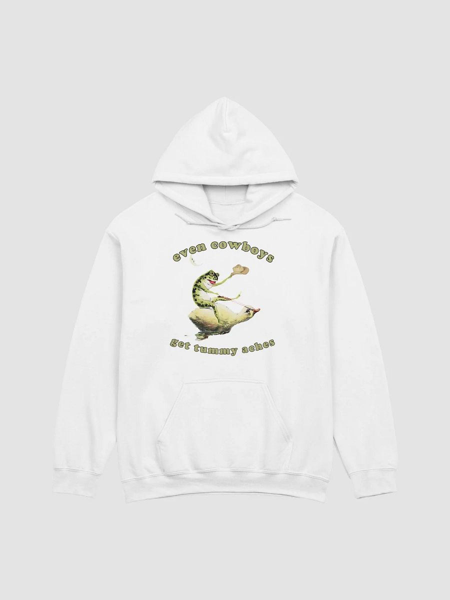 Even cowboys get tummy aches Hoodie product image (1)