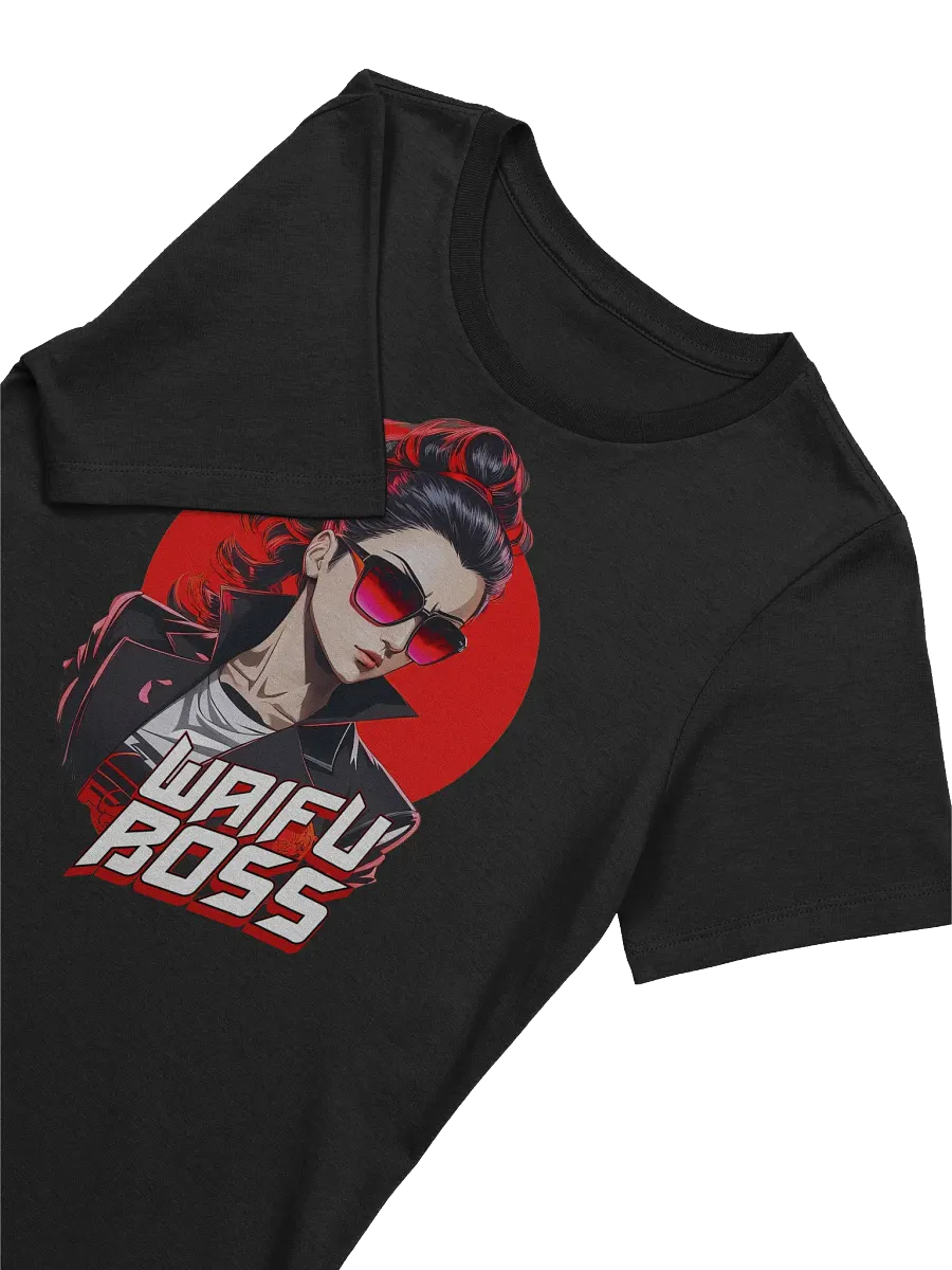 Waifu Boss v2 - Bella Canvas Women's Supersoft Relaxed-fit T-Shirt product image (3)