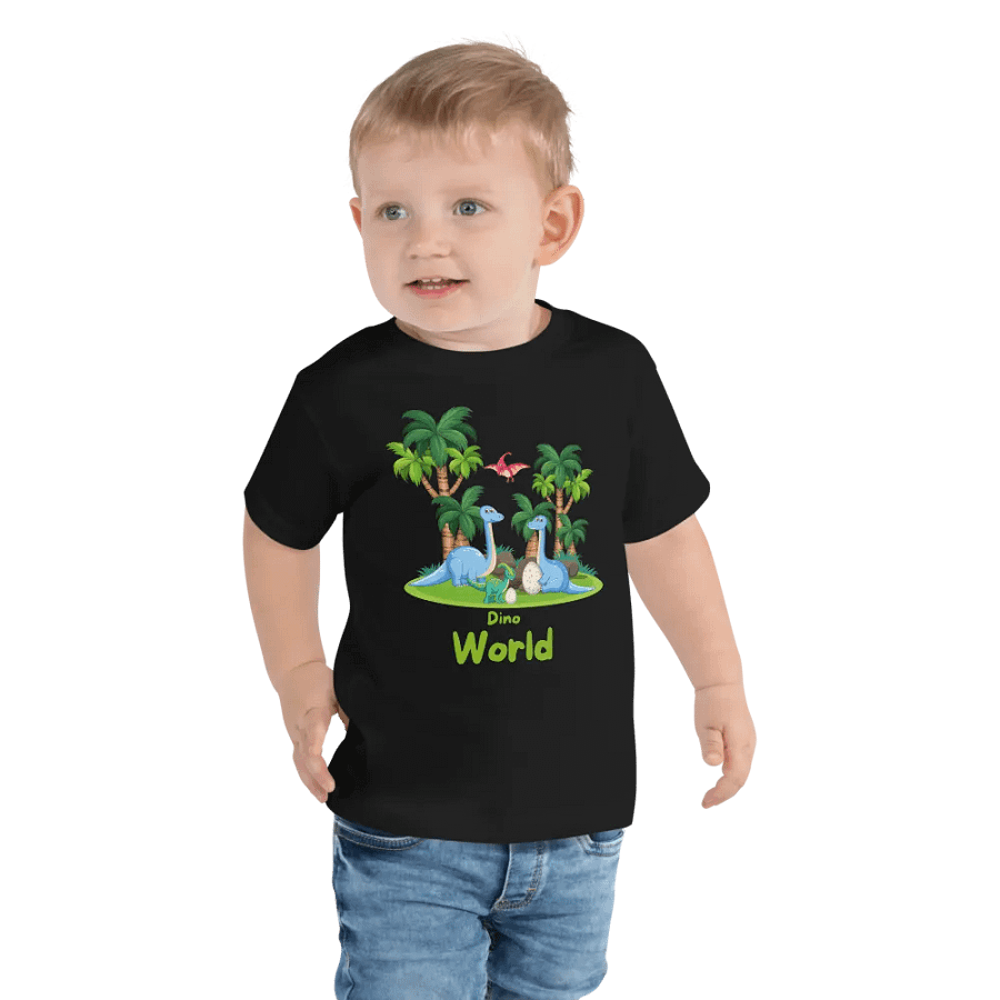 Dino World Adventure Toddler T-Shirt product image (6)