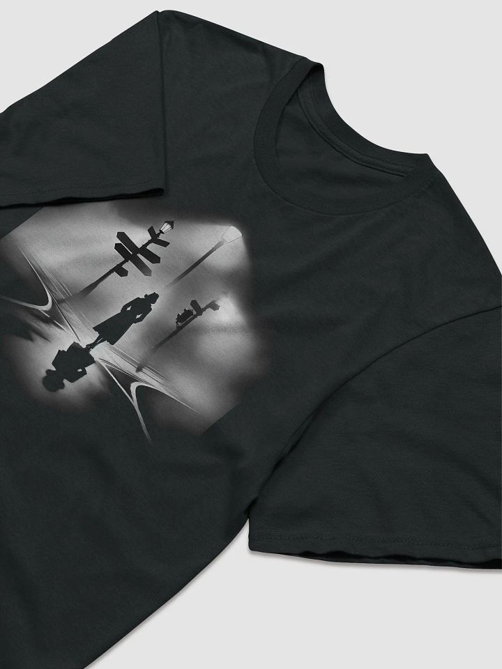 Crossroads of Fate: A Noir Intersection (Front Print Womens Tee) product image (2)